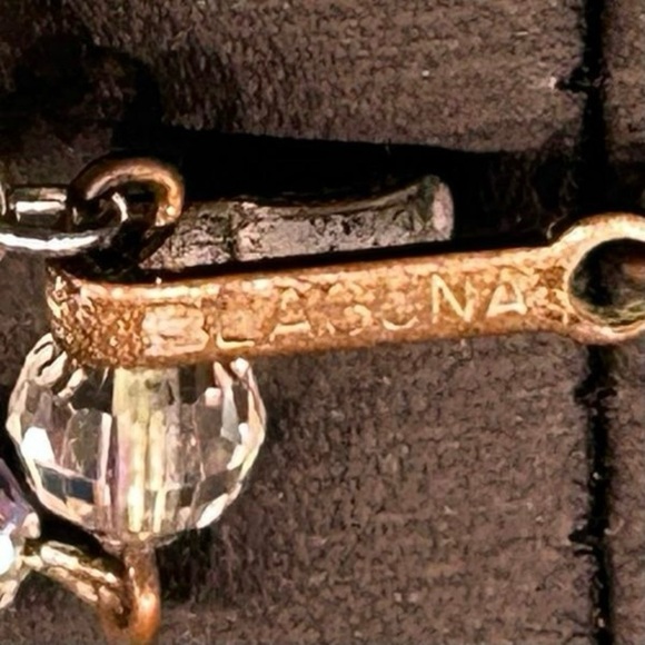 Vintage Laguna Layered Necklace 14"-16” 3” ext. AB
Aurora Borealis Triple Strand - Picture 8 of 9